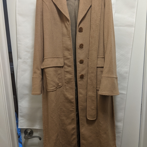Brooks brothers camel wool coat size small - Picture 2 of 3